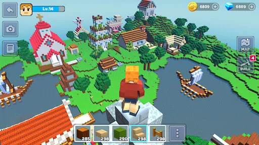 Gameplay screenshot 1 from Town Building Life Simulator - Simulation game